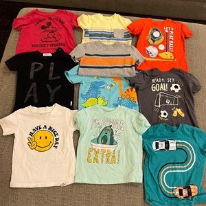 Ten 18 month T-shirts all good condition